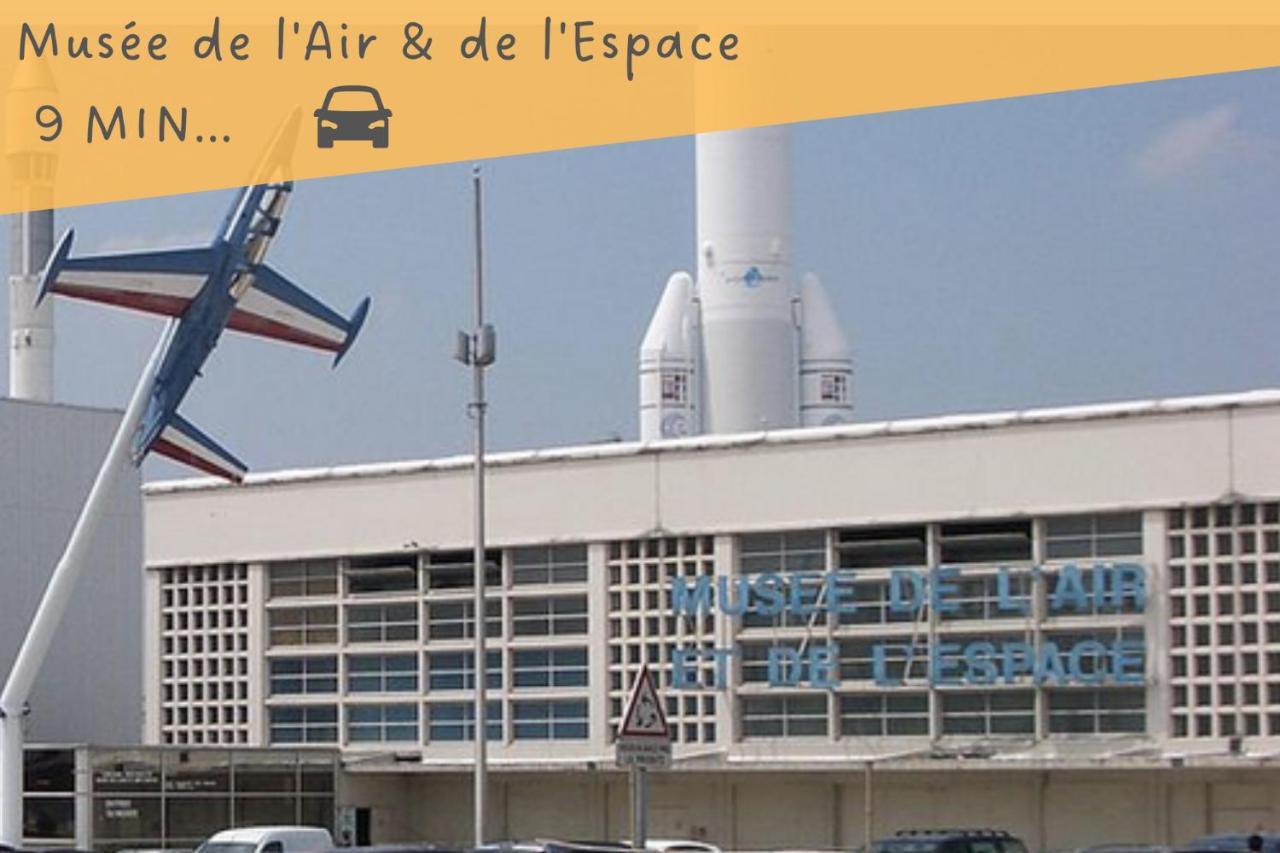 L'Eugene - 10Min Du Rer B Le Bourget, Parking, Wifi Apartamento Drancy Exterior foto