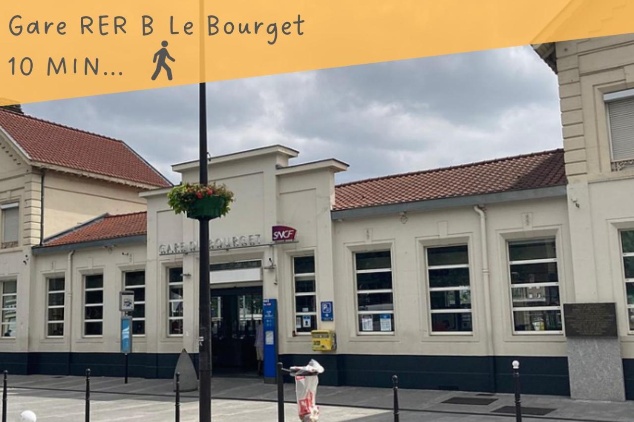 L'Eugene - 10Min Du Rer B Le Bourget, Parking, Wifi Apartamento Drancy Exterior foto